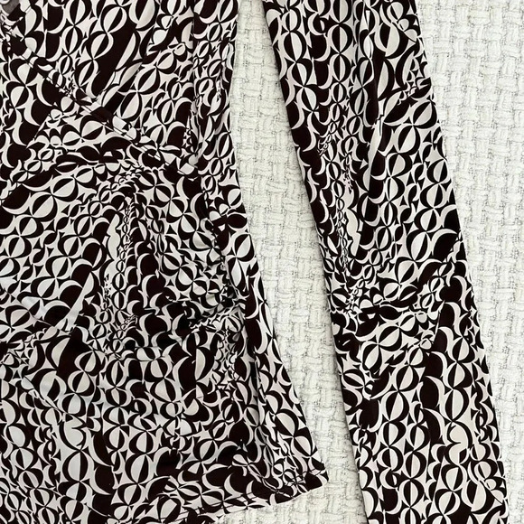 Vintage Y2K Wrap Blouse - Picture 5 of 7